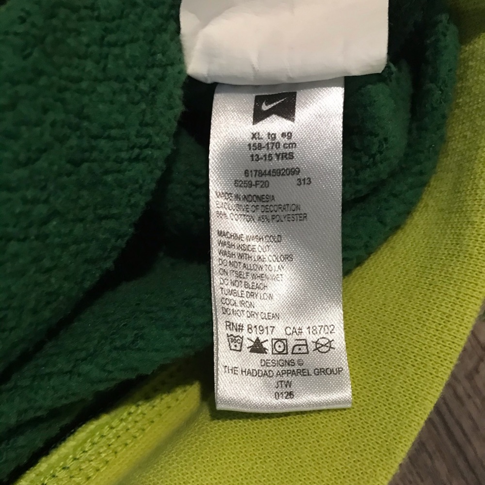 Youth Nike Zip-up Hoodie - Picture 3 of 3